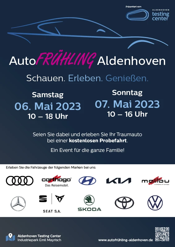 AutoFrühling Aldenhoven Plakat